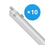 Multipack 10x Philips LED Waterproof Batten CoreLine WT120C G2 42.9W 6000lm - 840 Cool White | 150cm 