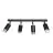 Emibig Ceiling Light Hiro Steel Black | Suitable for 4x GU10 - Max 10W
